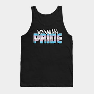 Wyoming Pride Transgender Flag Tank Top